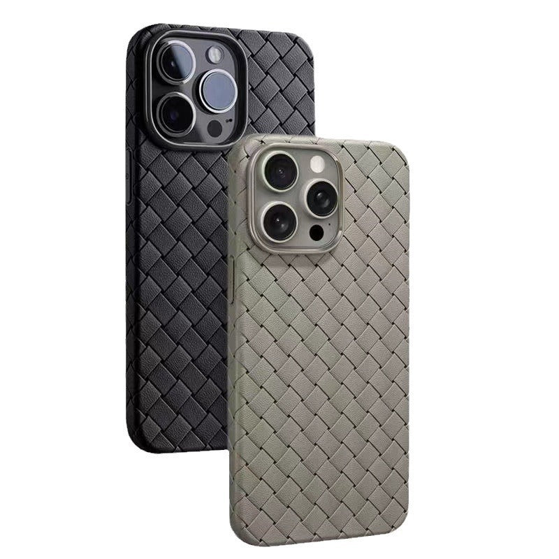 Woven Pattern Phone Case | Breathable Heat Dissipation | Drop-resistant Protective Cover iPhone cases best breathable heat dissipation iPhone iPHone case new arrival {{ product_collections }} {{ product_description }}