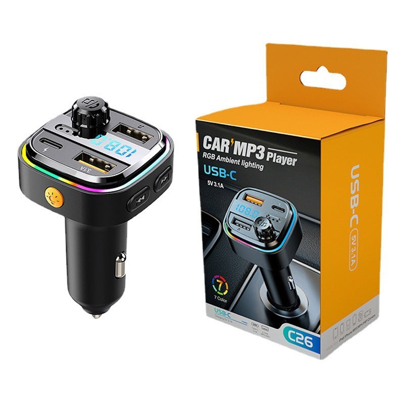 Multifunctional Car Fast Charging Charger C26 Black 0 {{ product_collections }} {{ product_description }}