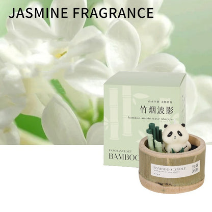 Bamboo Smoke Shadow Aromatherapy Candle Gift Box Xinxin Tianxiang Candles candles decor fragrance candles home