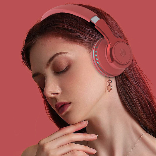 Subwoofer Stereo Card Light Computer Headset Headphones & Earbuds audio bluetooth clear sound electronics headphones stereo vibrant colors