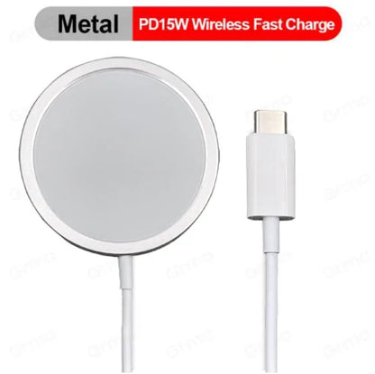 Magnetic Wireless Charger USB Adapter | Fast & Convenient | Compact & Portable Wireless Chargers 15w apple fast charger iphone magetic New arrival usb c type wireless charger {{ product_collections }} {{ product_description }}