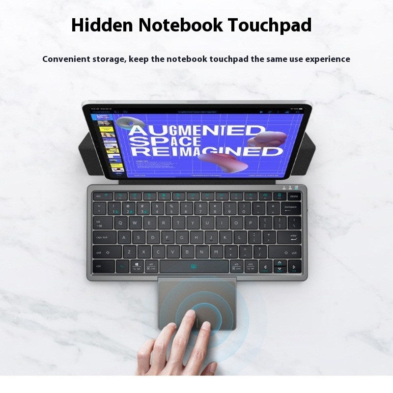 Three-in-one Wireless Bluetooth Touch Pad Wireless Keyboard Leather Sheath Stand Ipad Mobile Phone Universal 0 apple iPad iPad case iPad keyboard multi ports stylish {{ product_collections }} {{ product_description }}