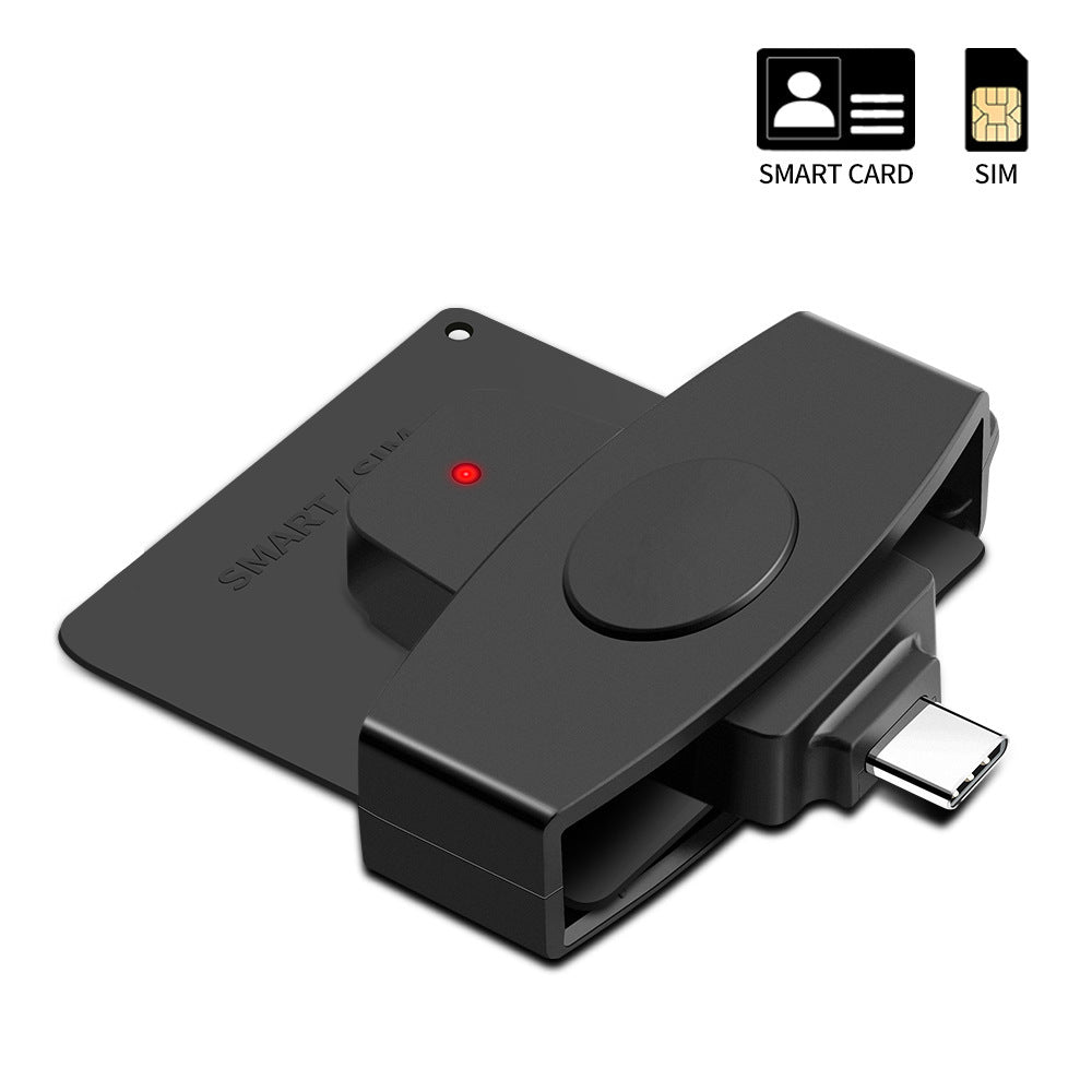 USB Type C Universal Smart Card Reader CSCR3 USB Adapters & Converters accessories c type card reader electronics micro USB mobile phone portable