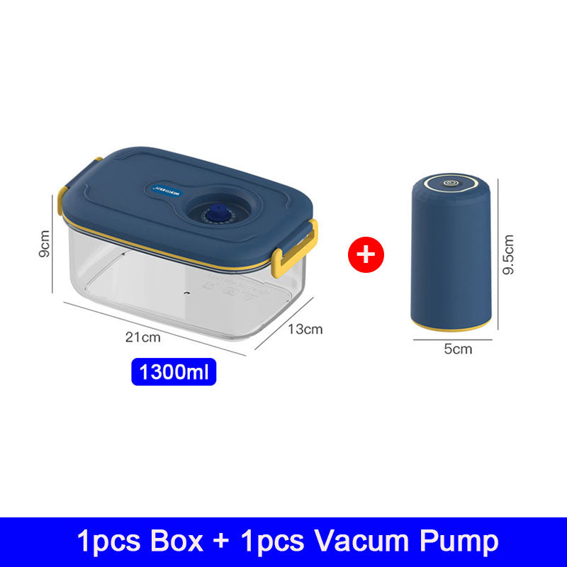 Electric, Transparent Vacuum Box C2 Set USB Storages & Racks electric food storage box food freshness food grade storage box home and kitchen Kitchen kitchen appliances Kitchen Food storage box Kitchen Gadgets kitchen items long shelf life food transparent food storage vacuum food storage box