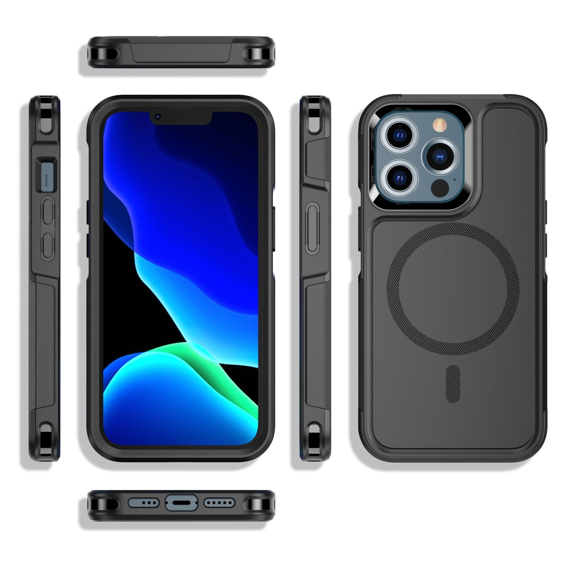 Shatterproof Magnetic Phone Case | New | Ultimate Protection iPhone cases iPhone case lens protection lens protector lens protectors magnetic magsafe new arrival phone case stand stylish Stylish iPhone Case {{ product_collections }} {{ product_description }}