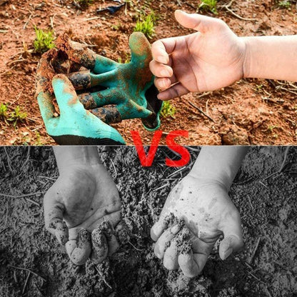 Garden Gloves With Claws Waterproof Garden Gloves For Digging Planting Breathable Gardening Gloves For Yard Work Garden Tools garden garden tools gloves for garden home