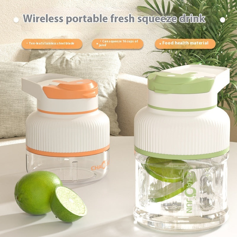 Wireless Juice Cup Home Large Capacity Multifunctional Portable Juicer Water Bottles dinning home water bottle