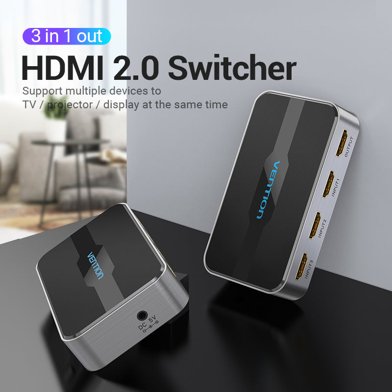 Switcher Three-in-one-out Distributor Electronics Accessories appliances cable converter converter convertor distributor electronics accessoires electronics organiser electronics switch home living room multiports multiports connector switcher tv lounge USB C HUB Multiports