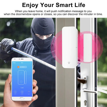 Smart Wi-Fi Door Sensor Door Lock Safety door and window security sensor Door and Window Sensor Door Sensor Family Protection home home security house security security