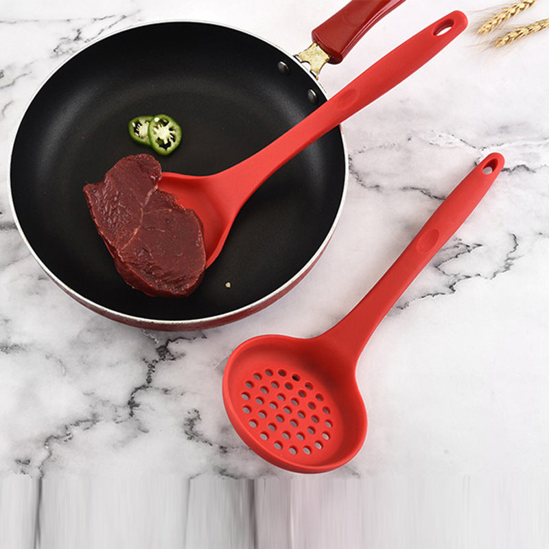 Non Stick Cookware 4piece Cooking Spoon And Shovel Tool Cookware & Bakeware cookware cookware for kitchen cookware set kitchen kitchen items kitchen utensils matchless matchless online matchlessonline silicone cookware soup ladle