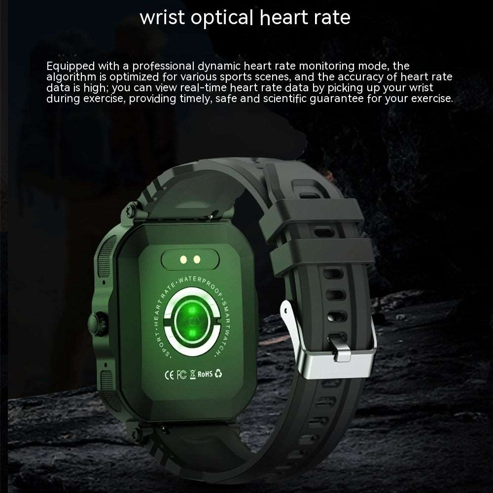 Three-proof Outdoor Sports Bluetooth Calling Electronic Step Heart Rate Watch Smart Watches electronics smart watch