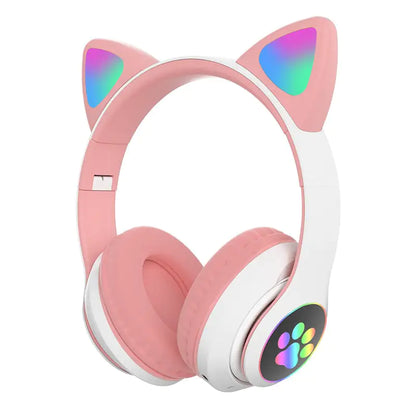 Cat Ear Bluetooth Headphones Style 8 Headphones & Earbuds audio audio device audio devices bluetooth bluetooth calling bluetooth headphones cat shape headphone electronics headphones Headphones & Earbuds new headphones wireless headphones