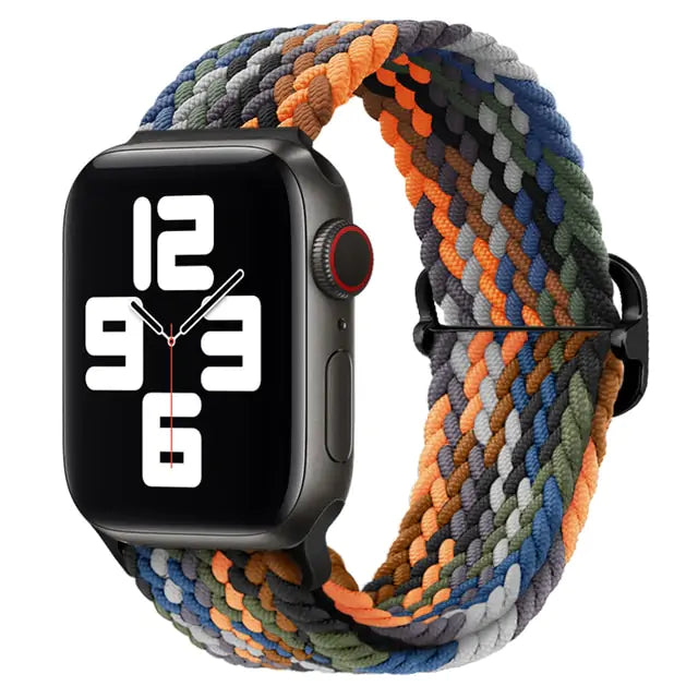 Introducing Our Nylon Braided Solo Loop Strap for Apple Watch Apple Watch Bands apple watch apple watch band apple watch strap braided nylon strap {{ product_collections }} {{ product_description }}