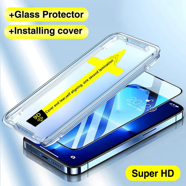 8K High-End Tempered Glass Screen Protector with Alignment Mounting Cover | Ultra-Clear Protection iPhone Screen Protectors alignment anti spy apple easy installation HD iphone New arrival privacy protector privacy screen screen protector screen protectors tempered tempered glass {{ product_collections }} {{ product_description }}