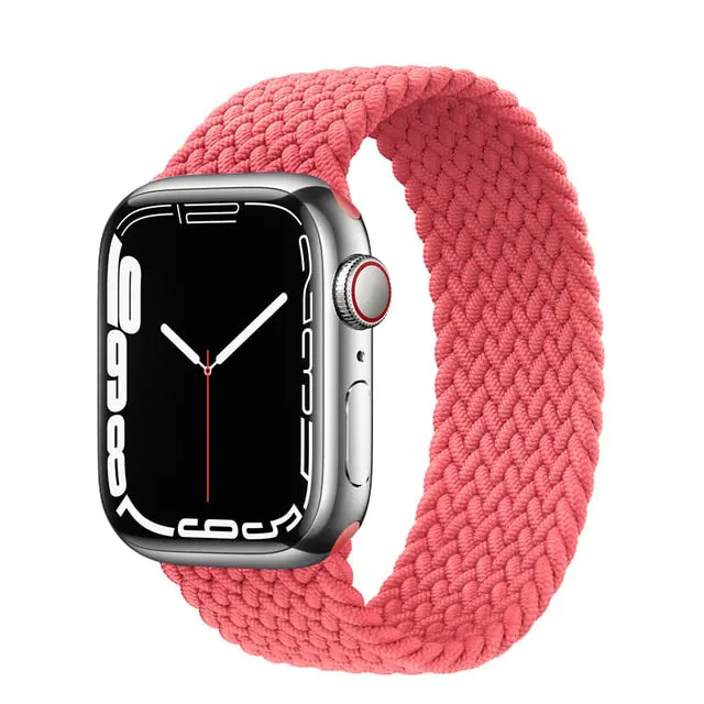 Upgrade Your Apple Watch with Our Nylon Elastic Loop Strap 6pink punch 38mm 40mm 41mm Apple Watch Bands apple watch apple watch band apple watch strap new arrival nylon {{ product_collections }} {{ product_description }}