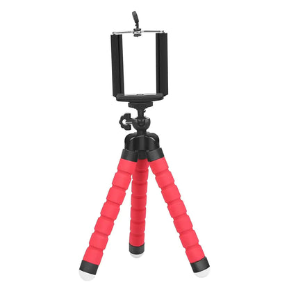 Mobile Phone Device TripPod for Video and Photo Red Suit Tripods & Monopods Audio & Video Components electronics electronics accessories gift mobile mobile phone mobile phone accessories Mobile Phone Device TripPod for Video and Photo portable tech accessory tripod tripod selfie tripod video tripods video video holder