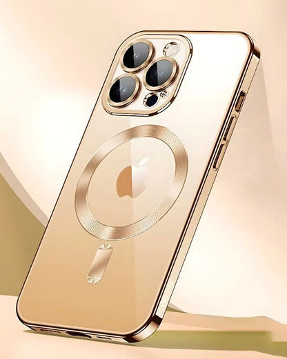 iPhone Clear Magnetic Case with MagSafe Gold iPhone 11 Pro Mobile Phone Cover & Protectors electronics iPhone iPhone Clear Magnetic Case with MagSafe magsafe mobile phone case and cover matchless matchless online matchlessonline mobile mobile accessories mobile case mobile cover mobile phone mobile phone accessories mobile phone cover mobile phone safety