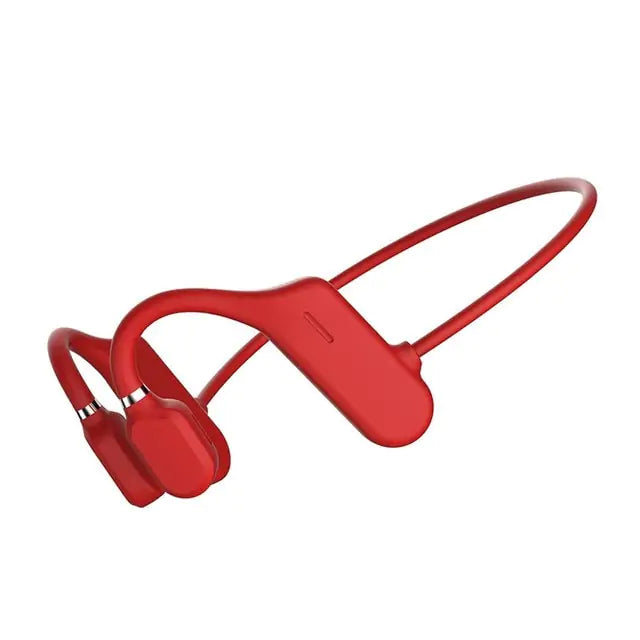 Bone Conduction Headphones Bluetooth BL09-RED-22222 16.5 * 13 * 5cm Headphones & Earbuds audio audio device audio devices bluetooth bluetooth connection bluetooth earbuds bluetooth earphones bluetooth headphone Bluetooth Headphones bone conduction electronics Headphones water proof Wireless Headphones