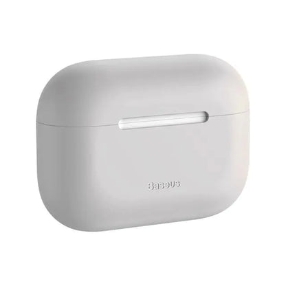 AirPods Pro Silicone Case Light Grey Airpod Case AirPods audio Case earphone case electronics electronics accessories headphone headphones Pro Silicone