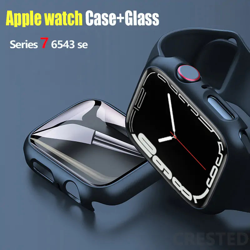 Watch Glass Screen Protector | Crystal Clear Protection | Easy Installation Apple Watch Screen Protector apple apple products apple watch body cover drop-resistant phone cover scratch resistant screen screen protector screen protectors {{ product_collections }} {{ product_description }}