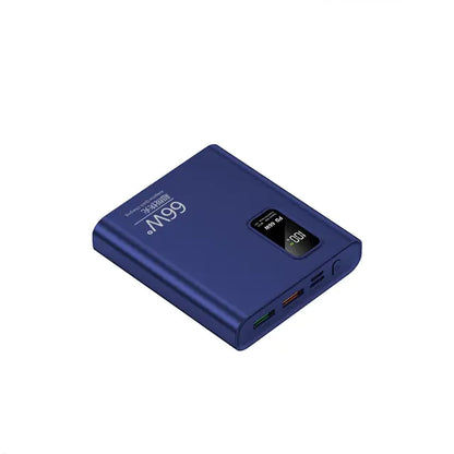 66W Super Fast Charging Power Bank | 20000mAh High-Capacity Portable Charger Blue 20000mah Power banks 20000 mah 66w big capacity c type digital fast charger high capacity power bank premium smart usb {{ product_collections }} {{ product_description }}