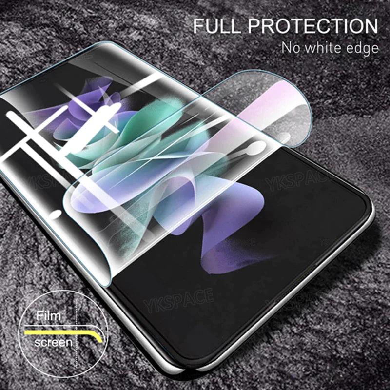 For Samsung Galaxy Z Flip 3 5G Soft Hydrogel Screen Protector Film/HD Lens Cover Mobile Phone Cover & Protectors Case electronics electronics accessories mobile protector mobile case mobile phone mobile phone accessories mobile phone case mobile phone cover mobile phone safety mobile phone screen protector Samsung