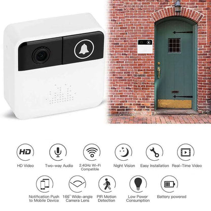 Anti Theft Real Time Digital Doorbell Doorbells Doorbell doorbell with camera doorbell with mobile connected camera doorbell with wifi connected camera home home security Intercom security Security Camera