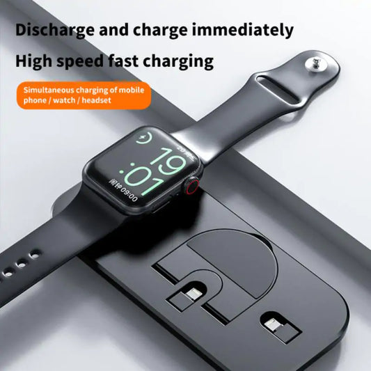 Foldable Charging Station for iPhone Mobile Phone Chargers electronics fast wireless charger Foldable Charging Station for iPhone Foldable wireless Charging Station for iPhone intelligent wireless charger iPhone matchless matchless online matchlessonline mobile mobile phone accessories wireless charger