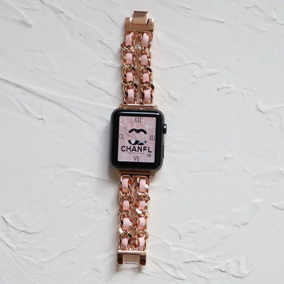 Upgrade Your Apple Watch with Our Stainless Steel Strap Bands Rose Gold Pink 38 MM or 40 MM Apple Watch Bands apple watch apple watch band apple watch strap new arrival stainless steel {{ product_collections }} {{ product_description }}