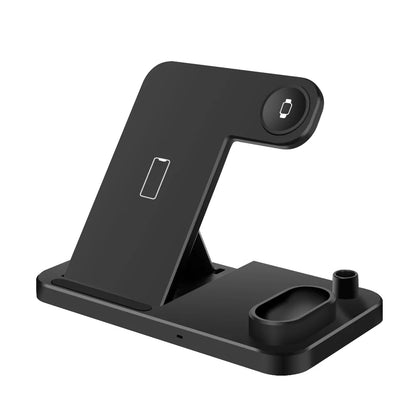 3-in-1 Wireless Charger Stand | Fast Charging | Sleek & Compact Design Black Wireless Chargers 3 in 1 apple charging pad charging stand fast charger iphone magnetic magsafe New arrival wireless charger {{ product_collections }} {{ product_description }}