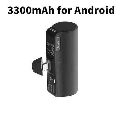 Mini Power Bank – Portable Charging Without the Cord Hassle Power banks 5000 android c type iphone lightening mini New arrival power bank {{ product_collections }} {{ product_description }}