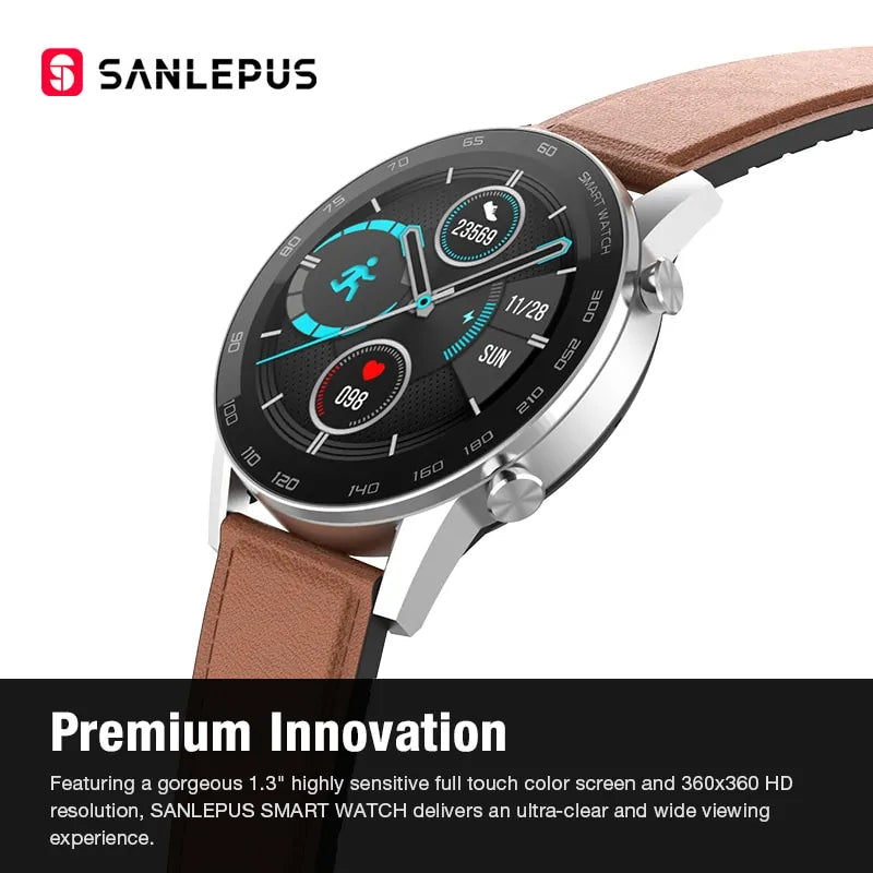 Business Smart Watch Smart Watches Business Smart Watch electronics elegant leather strap smart watch