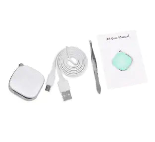 Mini Personal GPS Tracker Kids Listening Device White No Box 38*38*12mm Tracking Device car tracker electronics electronics accessories GPS GPS Tracker Pet Tracker Tracker