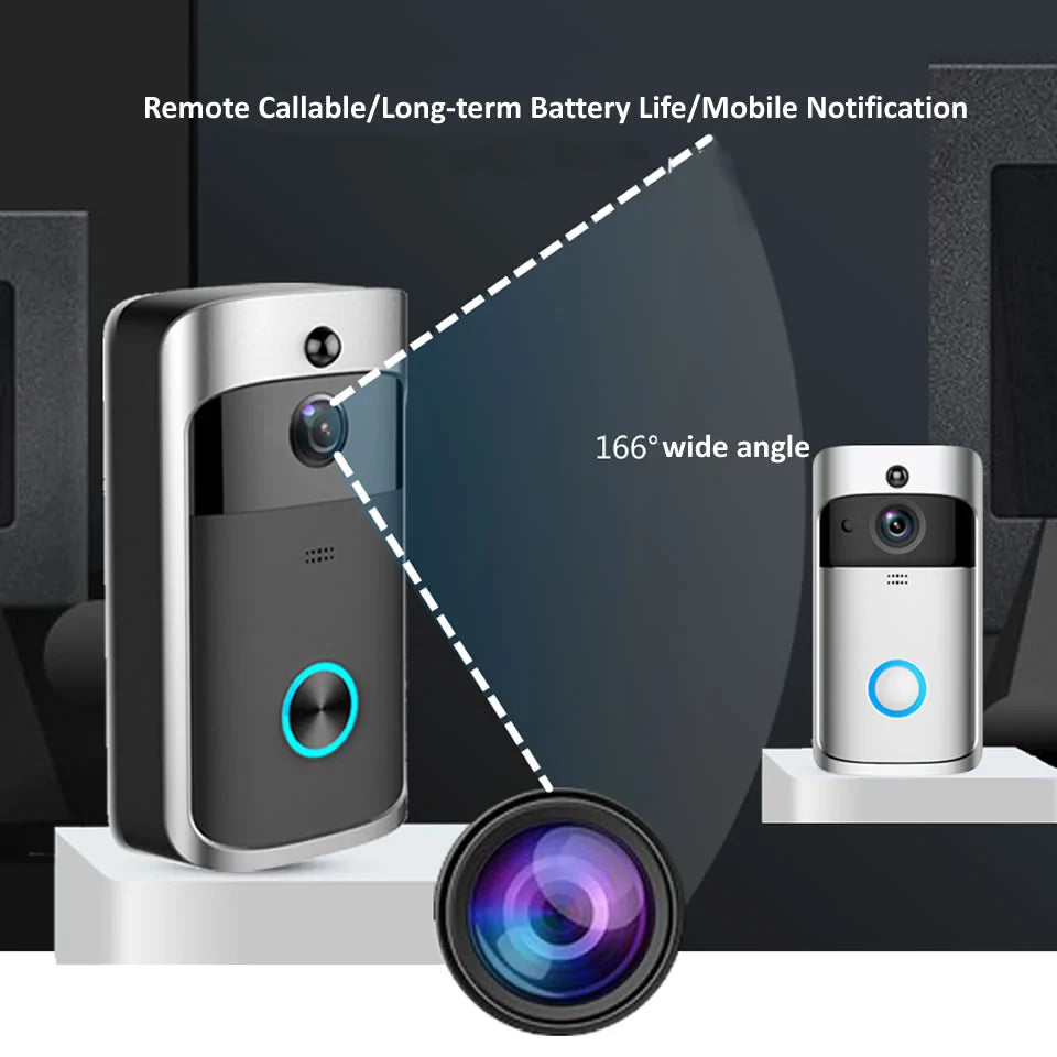 Wifi Doorbell Camera Doorbells Doorbell doorbell with camera doorbell with mobile connected camera doorbell with wifi connected camera home home security Intercom security Security Camera