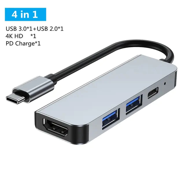 USB C Laptop Docking Station HUB 4in1 hub Docking Station docking station docking station for laptop electroniccs electroniccs accessories laptop laptop accessories