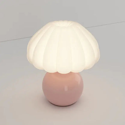 Elegant Cream Mushroom Desk Light Table Lamps ambientlight cozylighting creamlamp decorativelamp elegantlighting interiordesign mushroomlamp sophisticateddecor tablelamp whimsical {{ product_collections }} {{ product_description }}