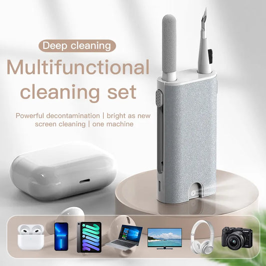 5 in 1 Computer Cleaner Kit Cleaning Tools electronics electronics accessories flocking sponge stick for cleaning electronics and mobile phones multi-functional cleaning set for electronics and mobile phones