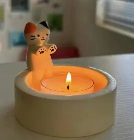 Kitten Paws Tea-light Candle Holder No Candles Candles Home