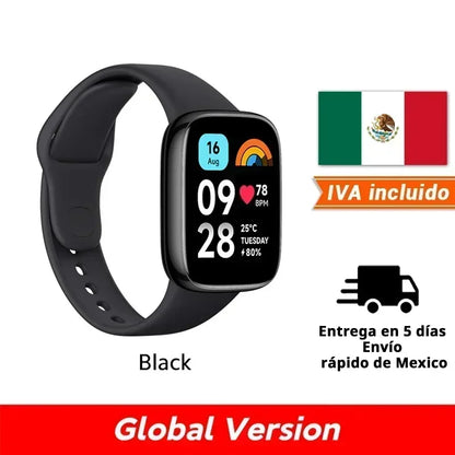 Xiaomi Redmi Watch 3 Active1.83'' LCD Display Blood Oxygen Heart Rate Bluetooth Voice Call 100+ Sport Modes Black-MX Smart Watches electronics Electronics & Gadgets smart watch smart watches Xiaomi