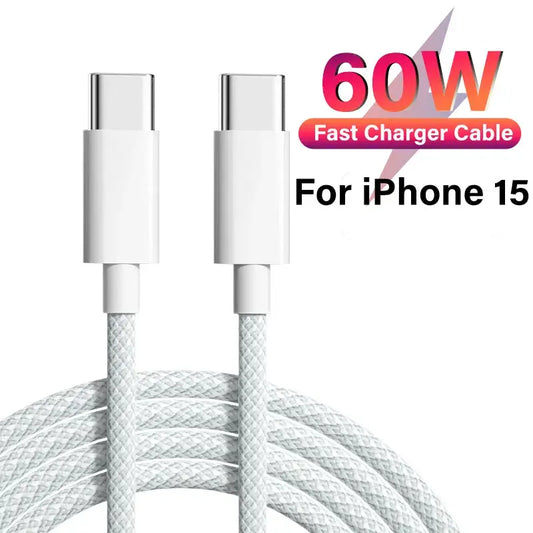 USB Type-C to Type-C Cable Charging Cables apple products c type charging cable devices durable charging cable electronics fast charging cable iphone mobile charging cable tablet charging cable {{ product_collections }} {{ product_description }}