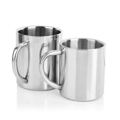 Double Wall Stainless Steel Coffee Mug Mugs & Cups coffee cup coffee mug Coffee Mugs dinning dinning table home Mug Stainless Steel tea and coffee cups