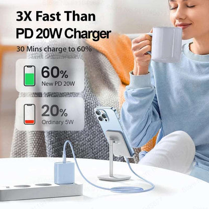 20W PD Fast Charger Adapters & Converters 20W PD Fast Charger electronics electronics accessories mobile charger mobile phone