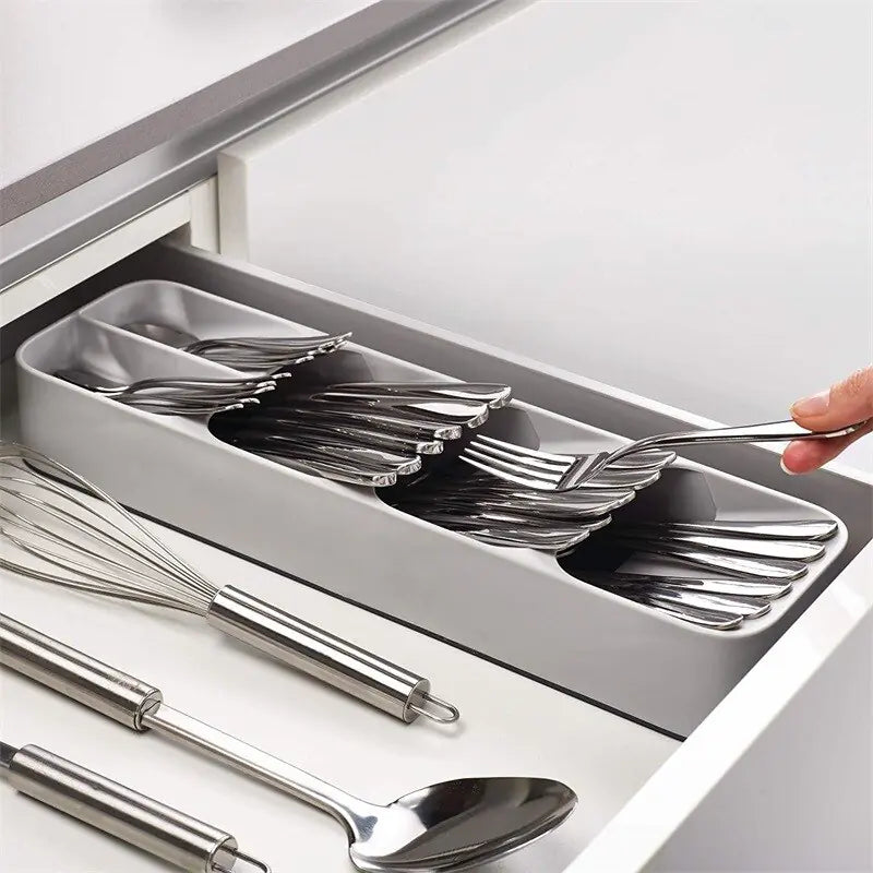 Kitchen Drawer Spoon Storage Box Drawer organisers drawer storage for spoons and forks Home & Kitchen Kitchen Kitchen Gadgets kitchen items kitchen. storage shelf storage storage