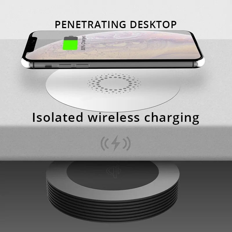 Long Distance Wireless Charger | Effortless Charging | Versatile & Convenient Wireless Chargers 2025 best creative hidden charger hidden chargerfast charger huawei innovative iphone x magnetic New arrival new product phone charger s10 samsung under the desk under the table wireless charger wireless charger for samsung {{ product_collections }} {{ product_description }}