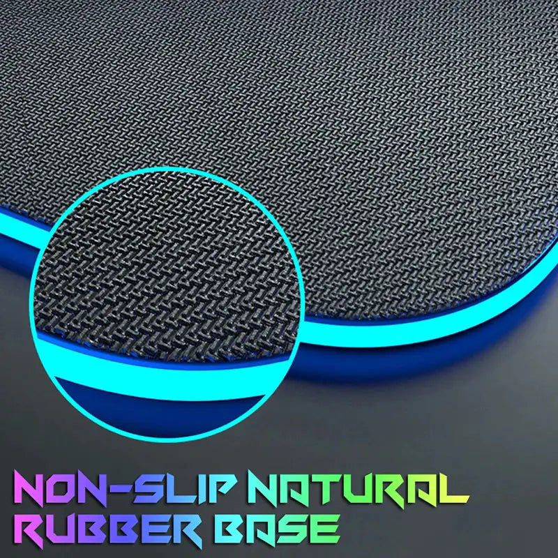 Luminous LED Lighting Mouse Pad Desk Mat computer Computer Accessories computer table accessories Computers Computers & Accessories electronics Electronics & Gadgets electronics accessories Luminous LED Lighting Mouse Pad RGB mouse and keyboard mat for computer table