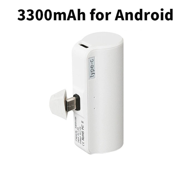 Mini Power Bank – Portable Charging Without the Cord Hassle Power banks 5000 android c type iphone lightening mini New arrival power bank {{ product_collections }} {{ product_description }}