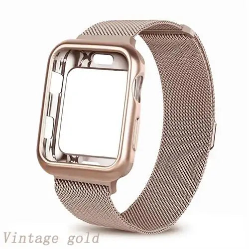 Make a Statement with Our Apple Watch Metal Bracelet Vintage Goldac 44 Millimeter Series 5 4 Apple Watch Bands apple apple watch apple watch band apple watch strap band bracelet iwatch mesh watch {{ product_collections }} {{ product_description }}