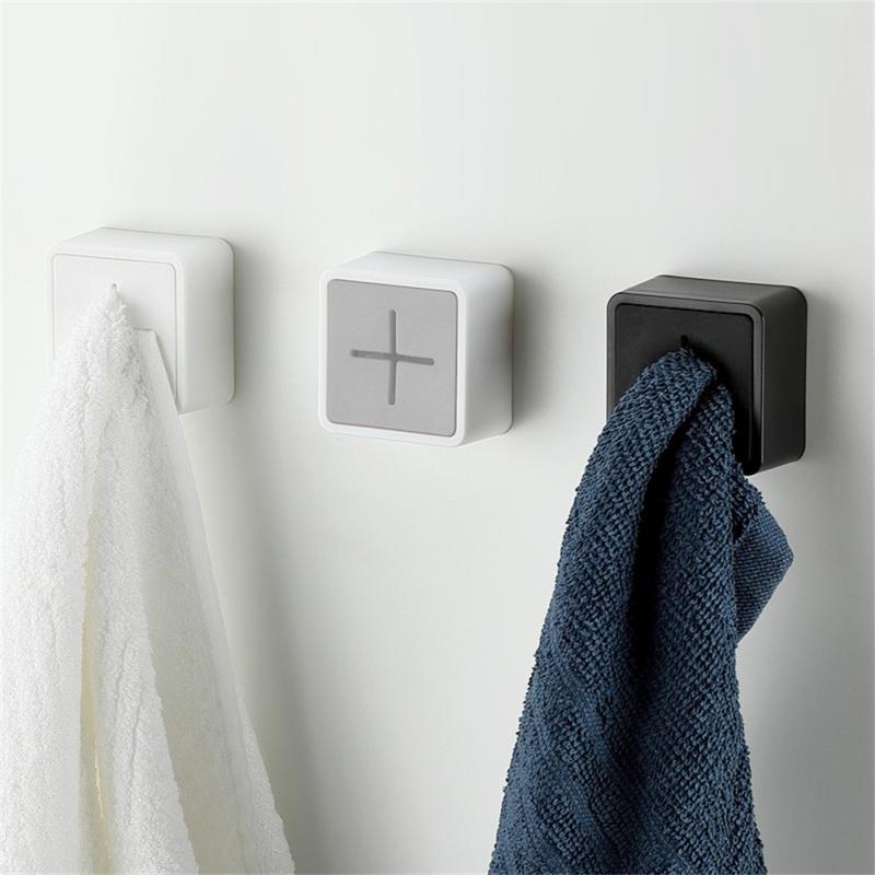 Innovative Towel Storage Rack Plug Organisers & Nets Bathroom bathroom items freeshipping hooks Innovative Towel Storage Rack Plug rack plug wall rack plug